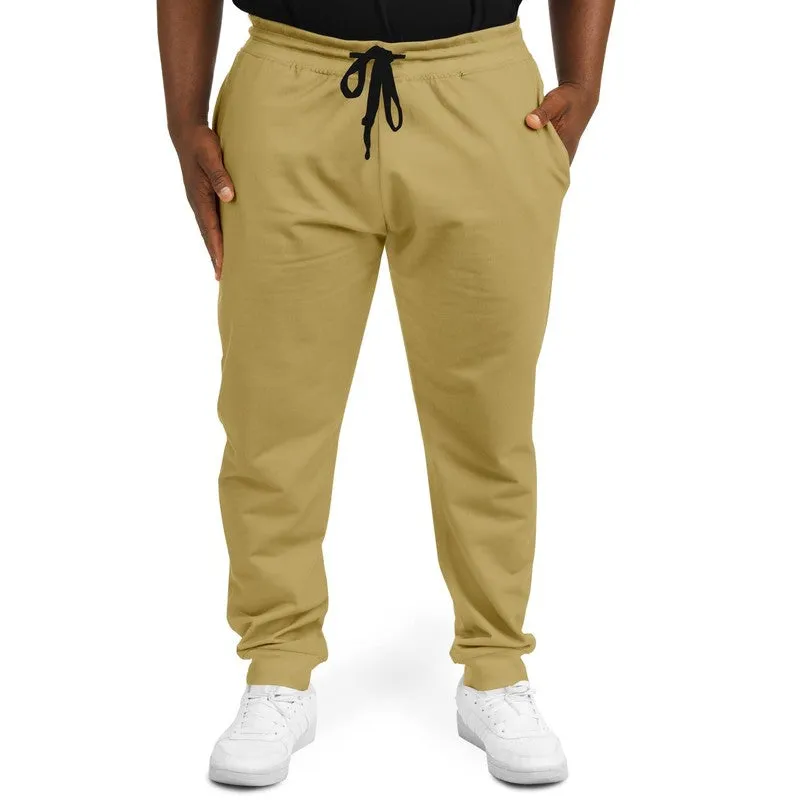 Shaded Pastel Yellow Joggers | Unisex | with PLUS sizes | C0M15Y60K30