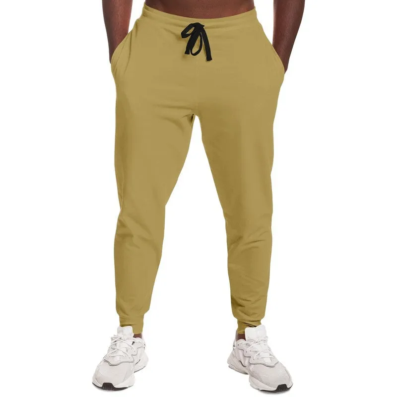 Shaded Pastel Yellow Joggers | Unisex | with PLUS sizes | C0M15Y60K30