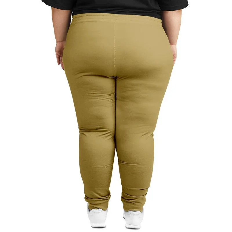 Shaded Pastel Yellow Joggers | Unisex | with PLUS sizes | C0M15Y60K30