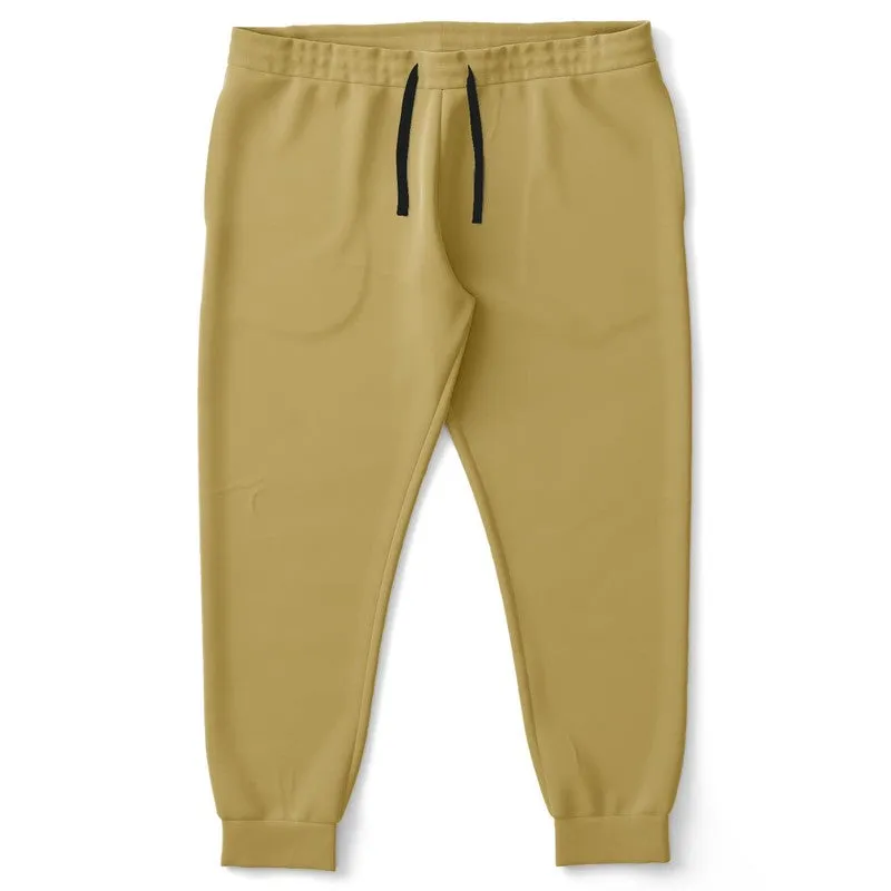 Shaded Pastel Yellow Joggers | Unisex | with PLUS sizes | C0M15Y60K30