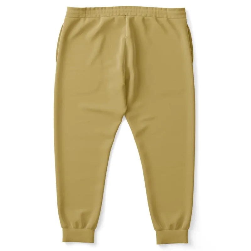 Shaded Pastel Yellow Joggers | Unisex | with PLUS sizes | C0M15Y60K30