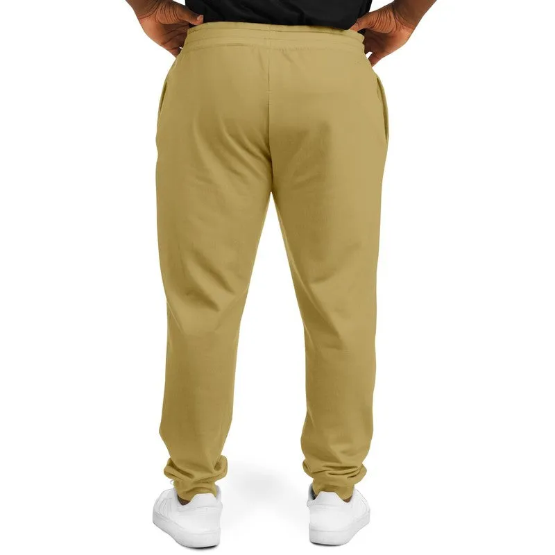 Shaded Pastel Yellow Joggers | Unisex | with PLUS sizes | C0M15Y60K30