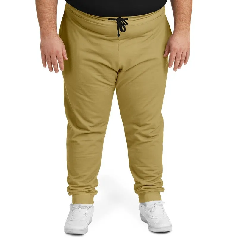 Shaded Pastel Yellow Joggers | Unisex | with PLUS sizes | C0M15Y60K30