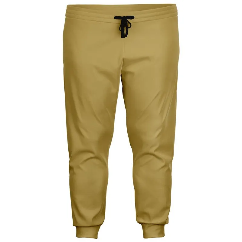 Shaded Pastel Yellow Joggers | Unisex | with PLUS sizes | C0M15Y60K30