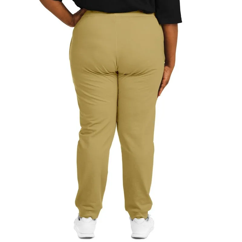Shaded Pastel Yellow Joggers | Unisex | with PLUS sizes | C0M15Y60K30