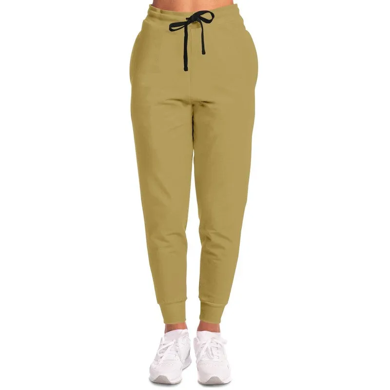 Shaded Pastel Yellow Joggers | Unisex | with PLUS sizes | C0M15Y60K30