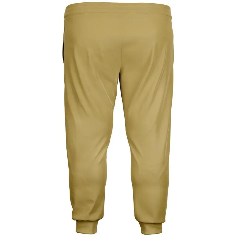 Shaded Pastel Yellow Joggers | Unisex | with PLUS sizes | C0M15Y60K30