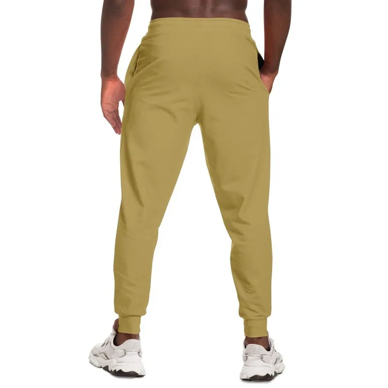 Shaded Pastel Yellow Joggers | Unisex | with PLUS sizes | C0M15Y60K30