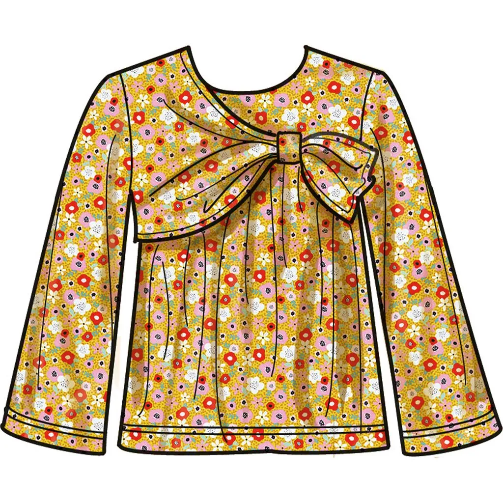 Simplicity Sewing Pattern S3015 Girls' Top, Dress and Pants