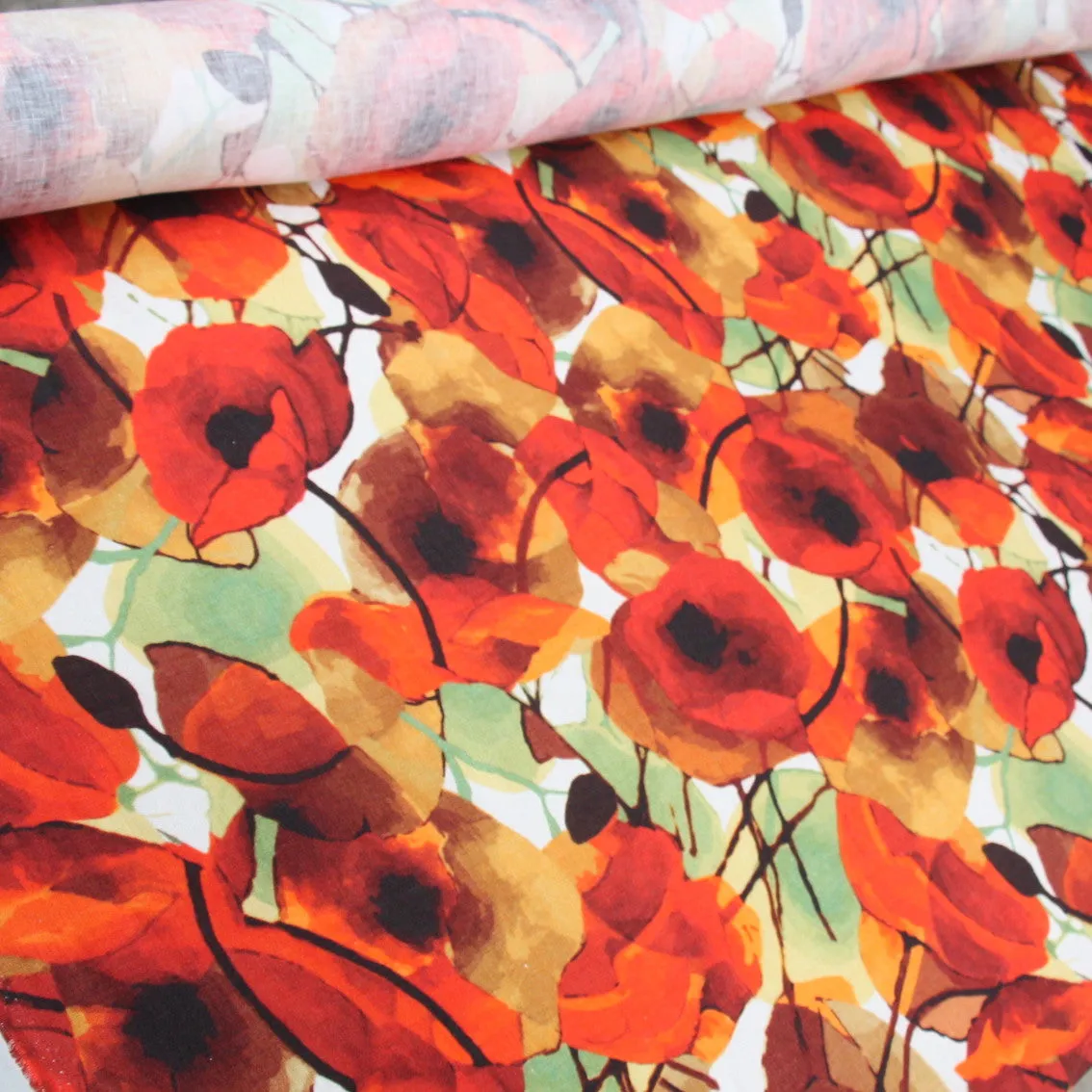 Spring Season Printed Linen