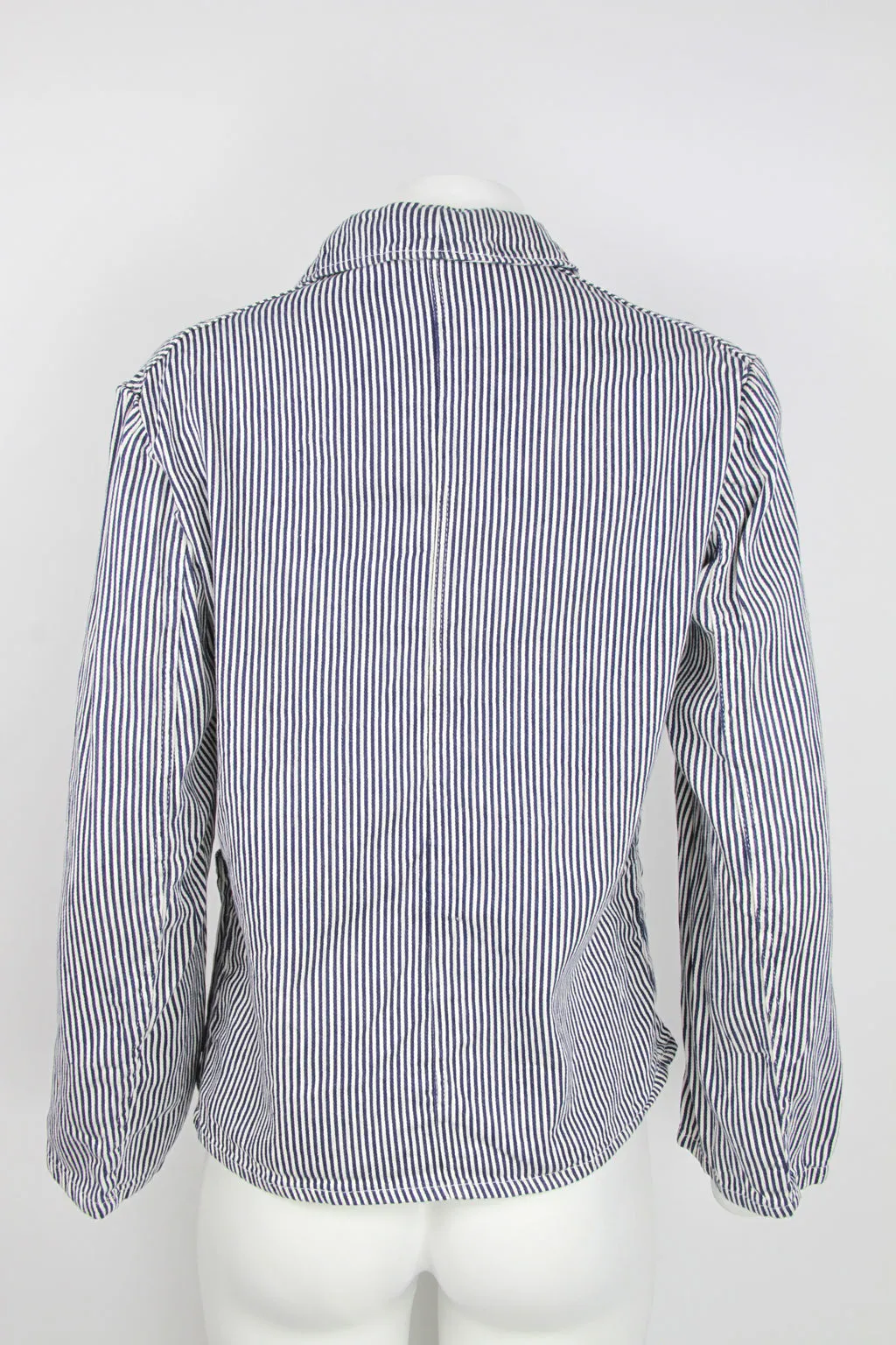 Striped Blue and White jacket – S