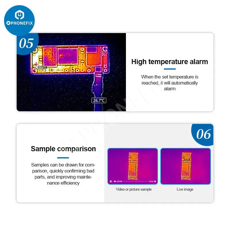 SUNSHINE ShortCam II Thermal Camera PCB Fault Diagnosis Instrument