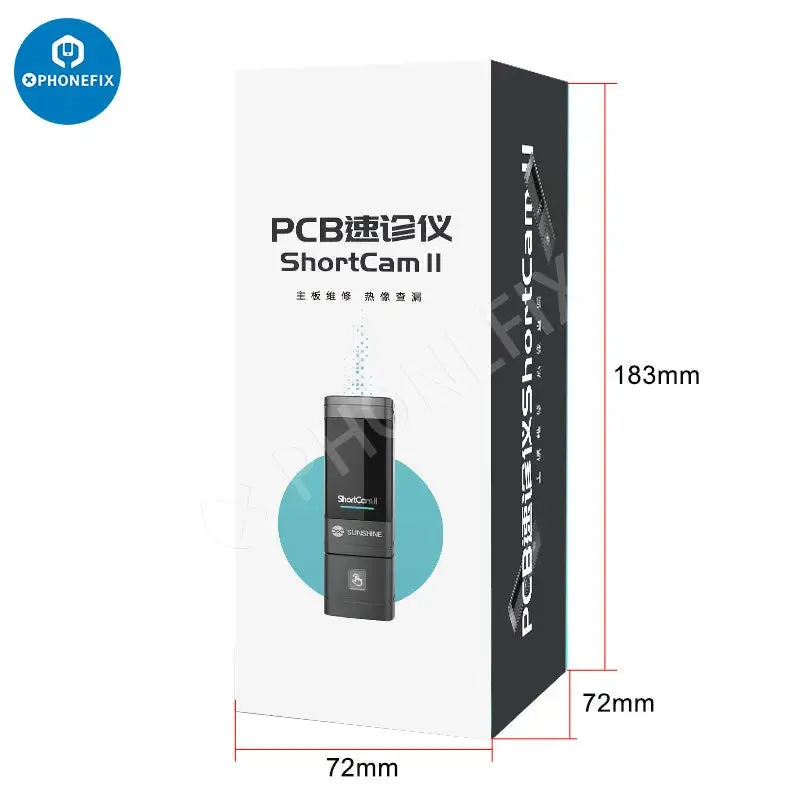 SUNSHINE ShortCam II Thermal Camera PCB Fault Diagnosis Instrument
