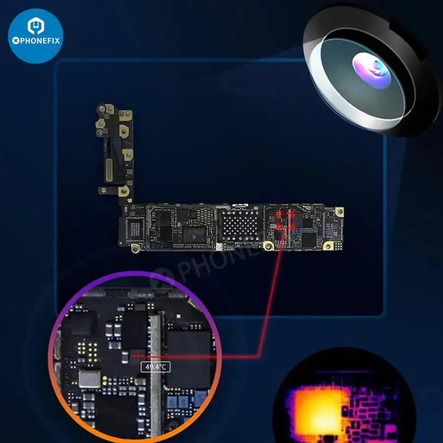 SUNSHINE ShortCam II Thermal Camera PCB Fault Diagnosis Instrument
