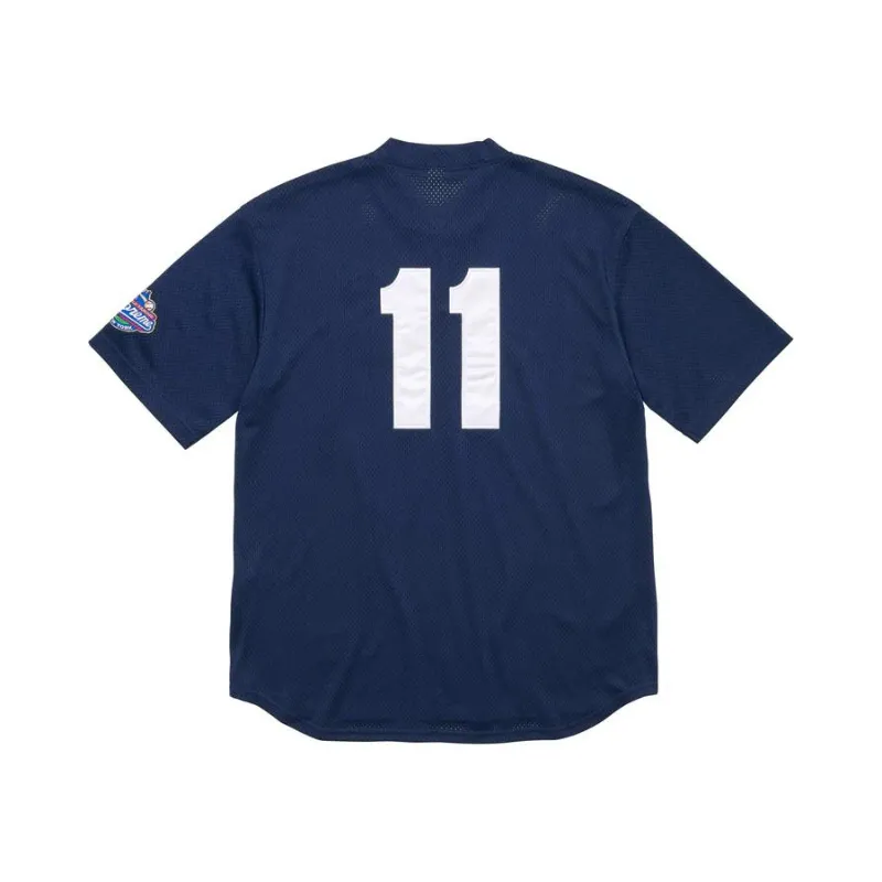 T-shirt "S" Logo Henley Blue | Supreme