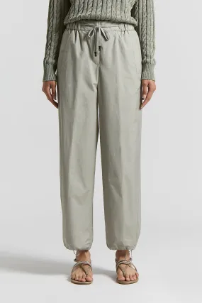 Technical cotton  jogger trousers