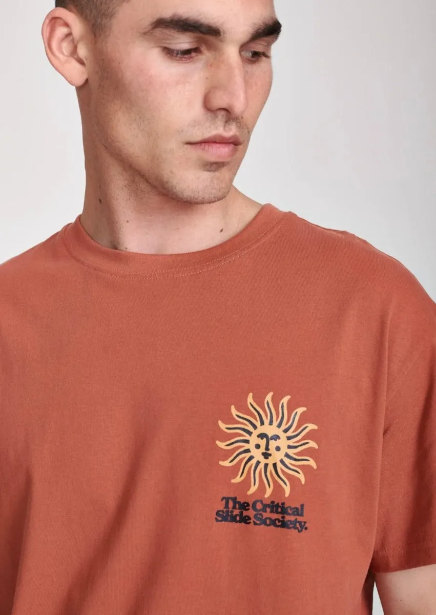 The Critical Slide Society HIGHER GROUND TEE CLAY