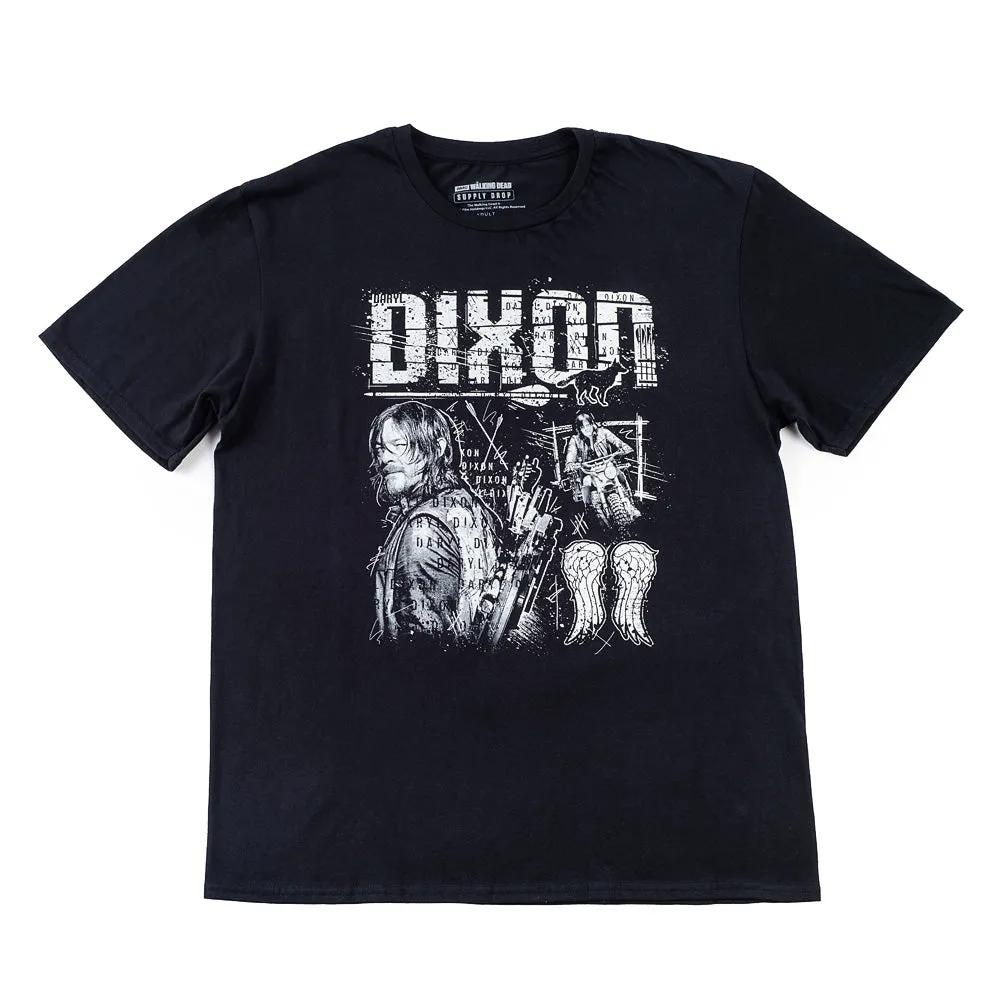 The Walking Dead Exclusive Dixon Adult T-Shirt
