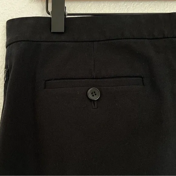 Theory Black Stretch Dress Pant