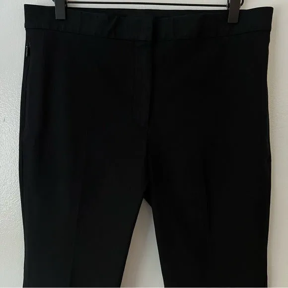 Theory Black Stretch Dress Pant