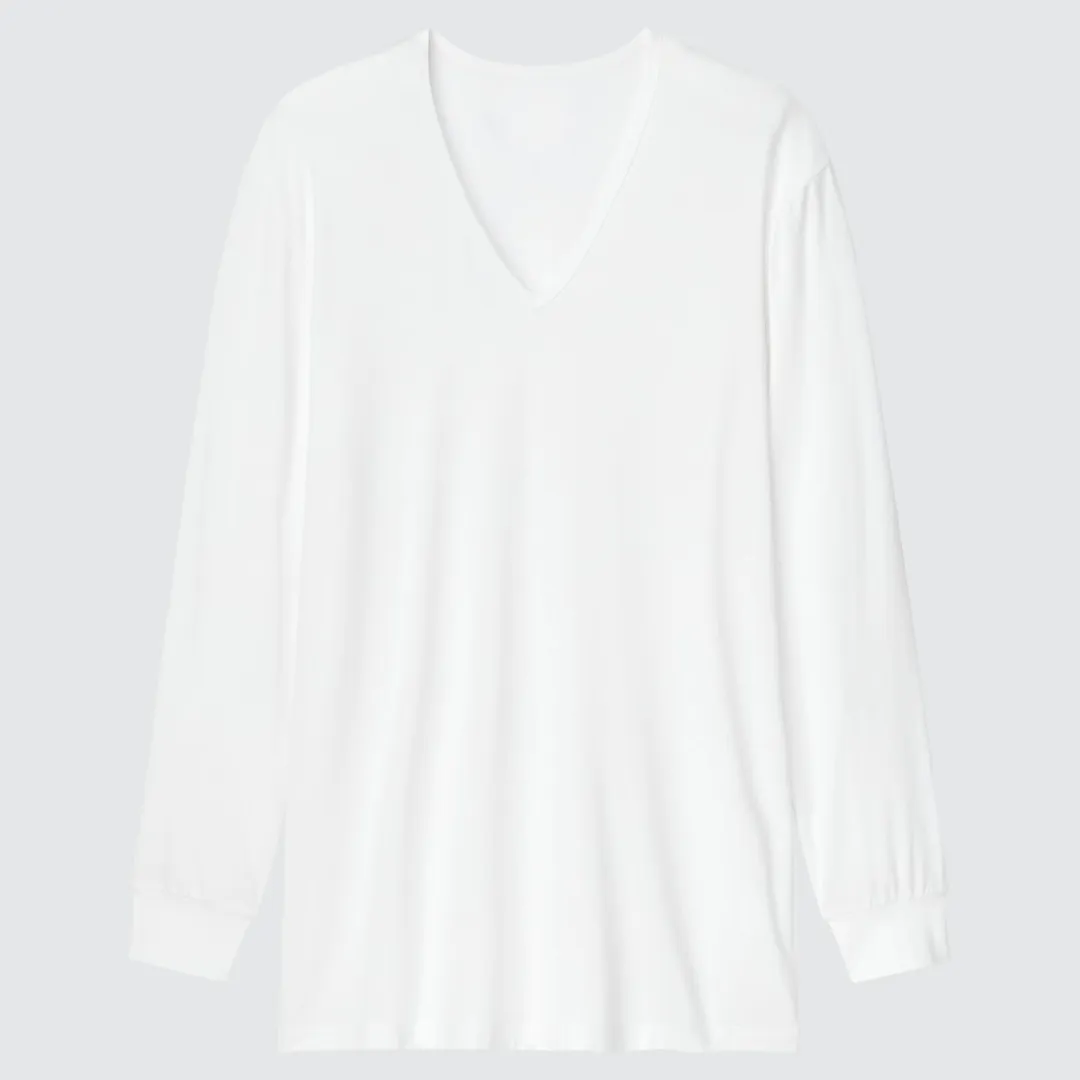 Thermal Long Sleeve V Neck T-Shirt