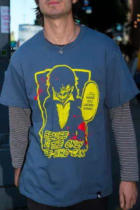 Tokyo Ghoul Ken Kaneki Can Tee - Steel Blue