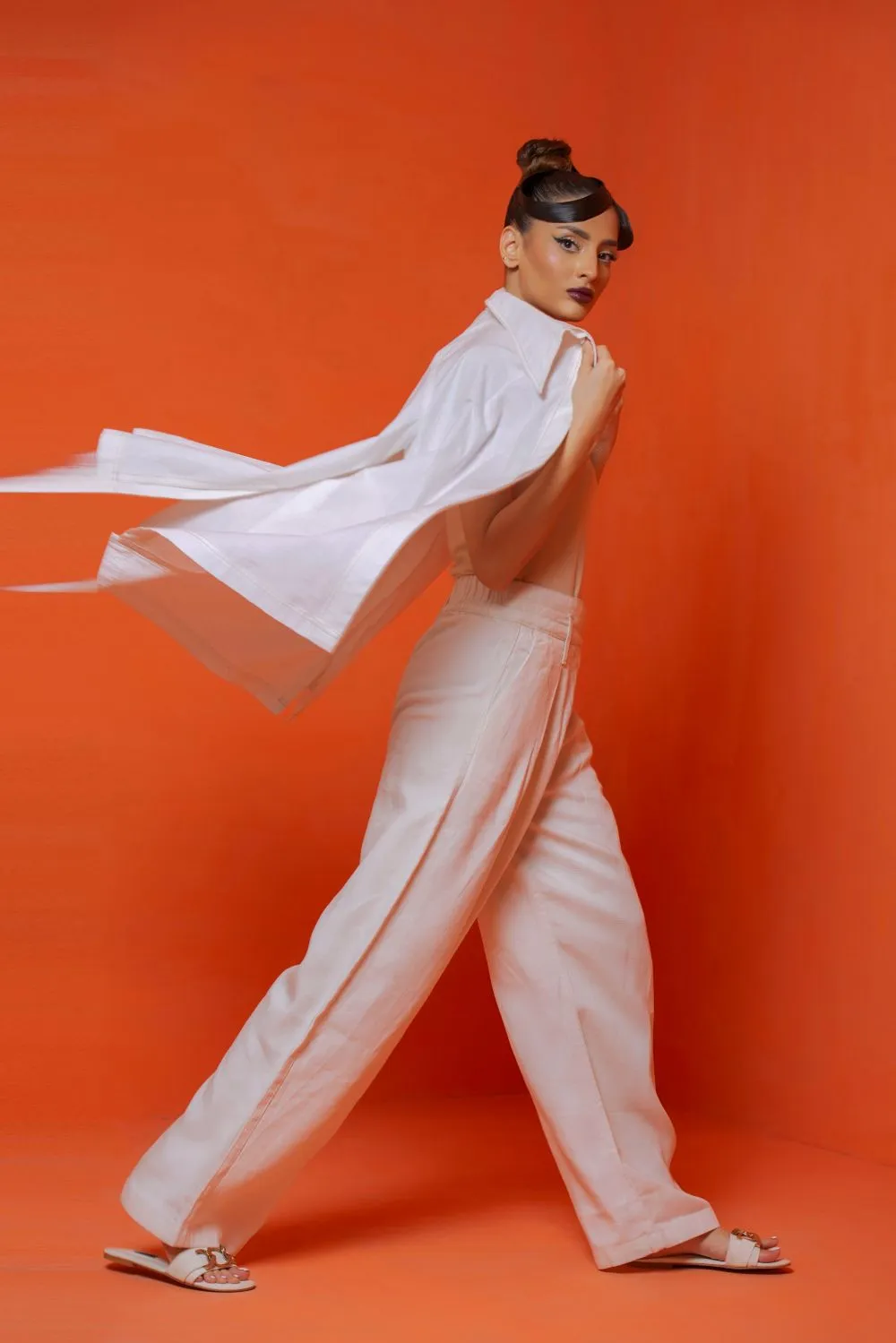 Torque Collar Tunic