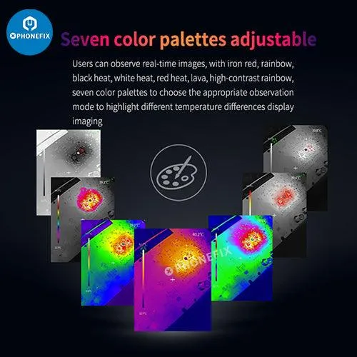 UNI-T Thermal Imager Smart Phone PCB Circuit Test Repair Tool