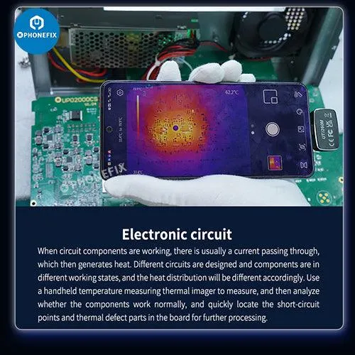 UNI-T Thermal Imager Smart Phone PCB Circuit Test Repair Tool