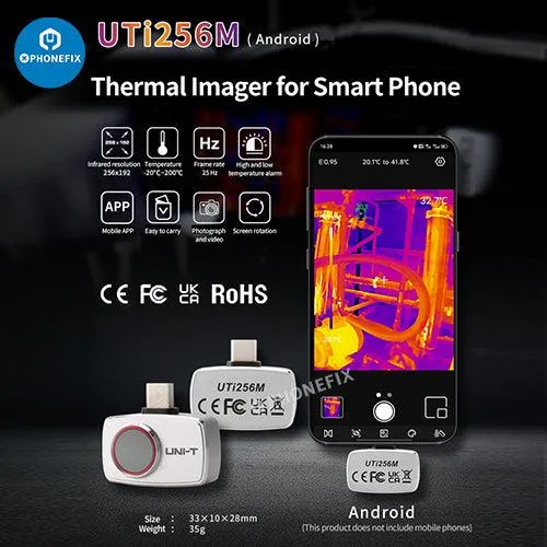UNI-T Thermal Imager Smart Phone PCB Circuit Test Repair Tool