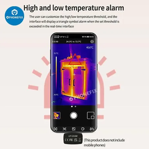 UNI-T Thermal Imager Smart Phone PCB Circuit Test Repair Tool