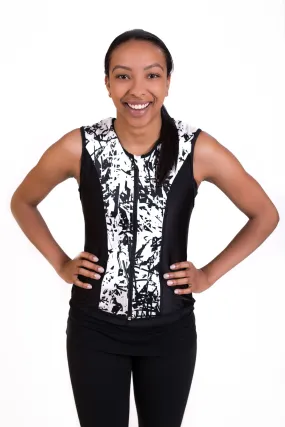 WEIGHT VEST - WHITE ART (4 lbs of Weight Thins ™ included)