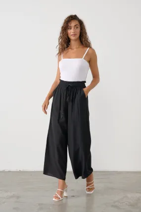Wide Leg Pant -Black