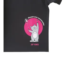 Yonex Japan Exclusive Unisex T Shirt Black (MADE IN JAPAN)