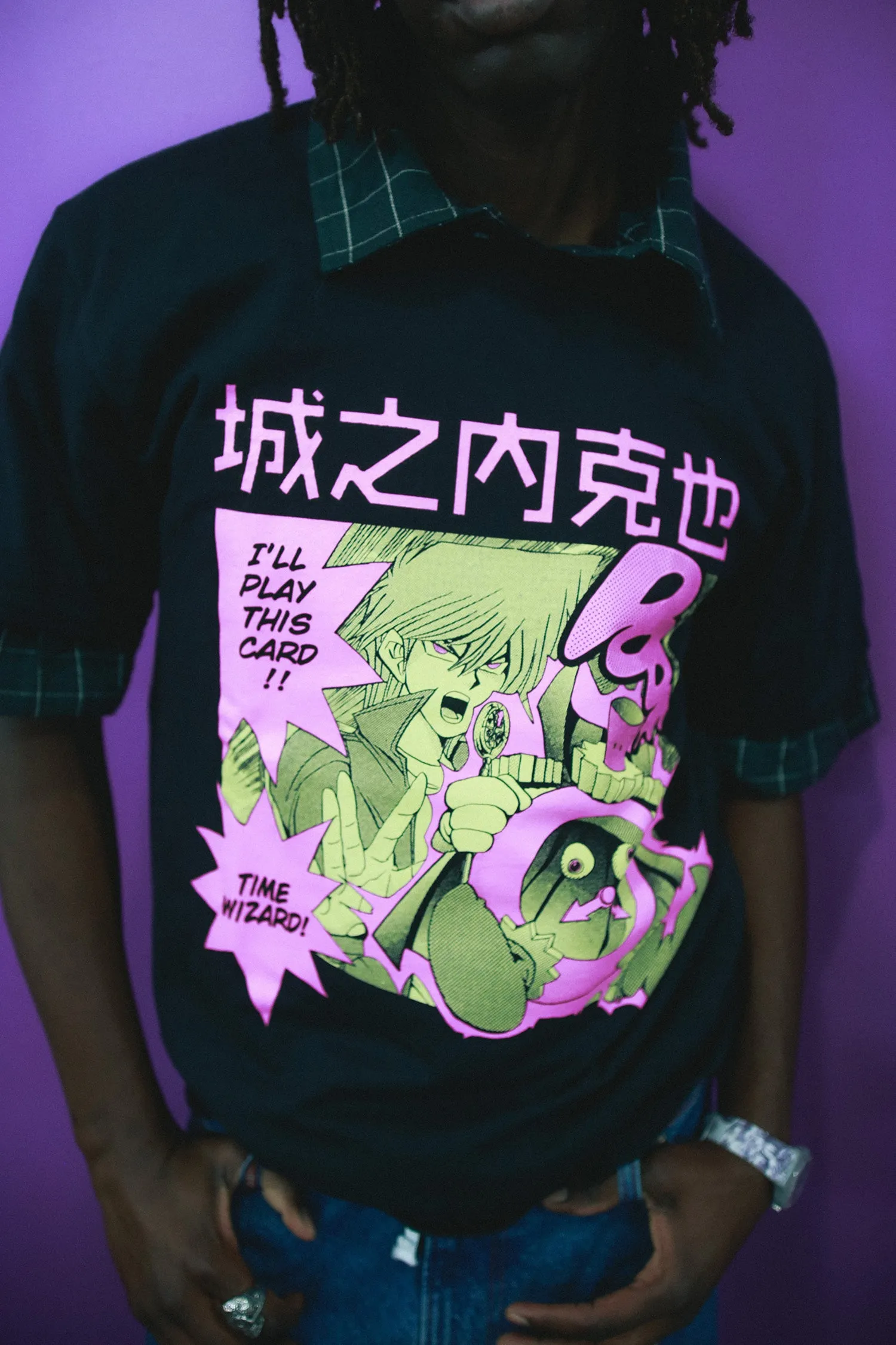 Yu-Gi-Oh! Time Wizard Tee - Black
